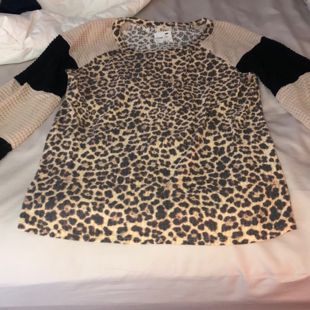 Leopard blouse